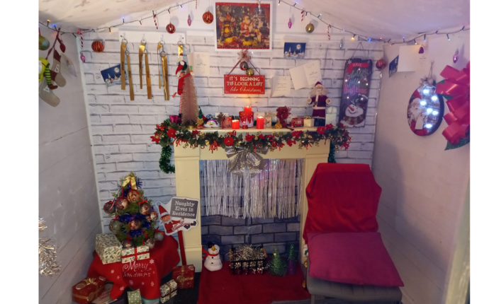 This Santa's grotto is being adapted for an Autism-friendly