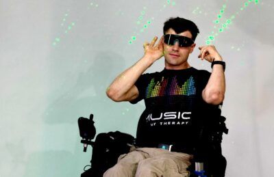 Photo of Able’s life story interview