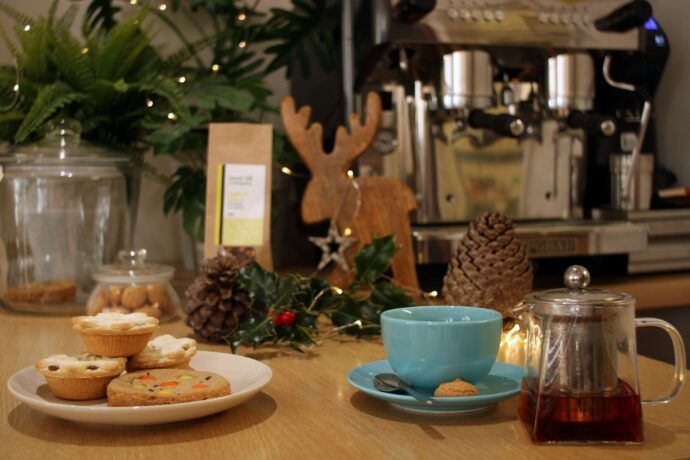 Christmas selection at The Cottage Cafe