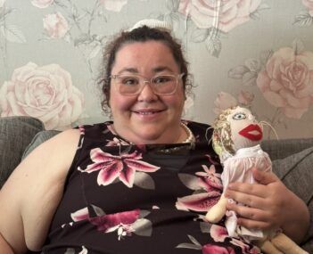 Photo of Kirsty’s life story interview